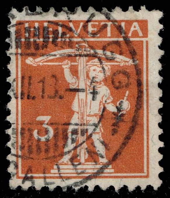 Switzerland #151 William Tell's Son; Used - Click Image to Close