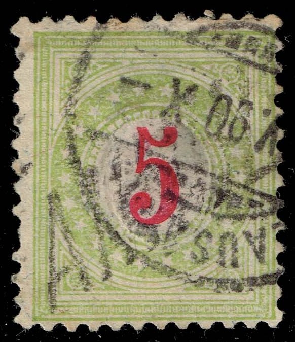 Switzerland #J15a Postage Due; Used
