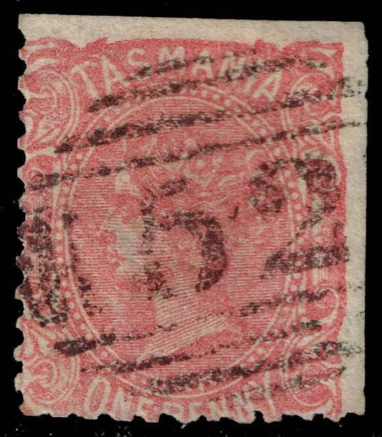 Australia-Tasmania #53 Queen Victoria; Used