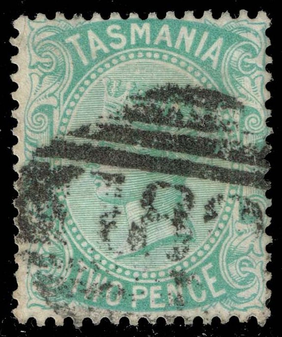 Australia-Tasmania #61 Queen Victoria; Used