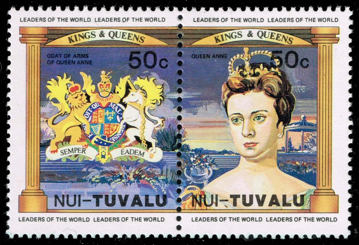 Tuvalu-Nui #29 Queen Anne; MNH