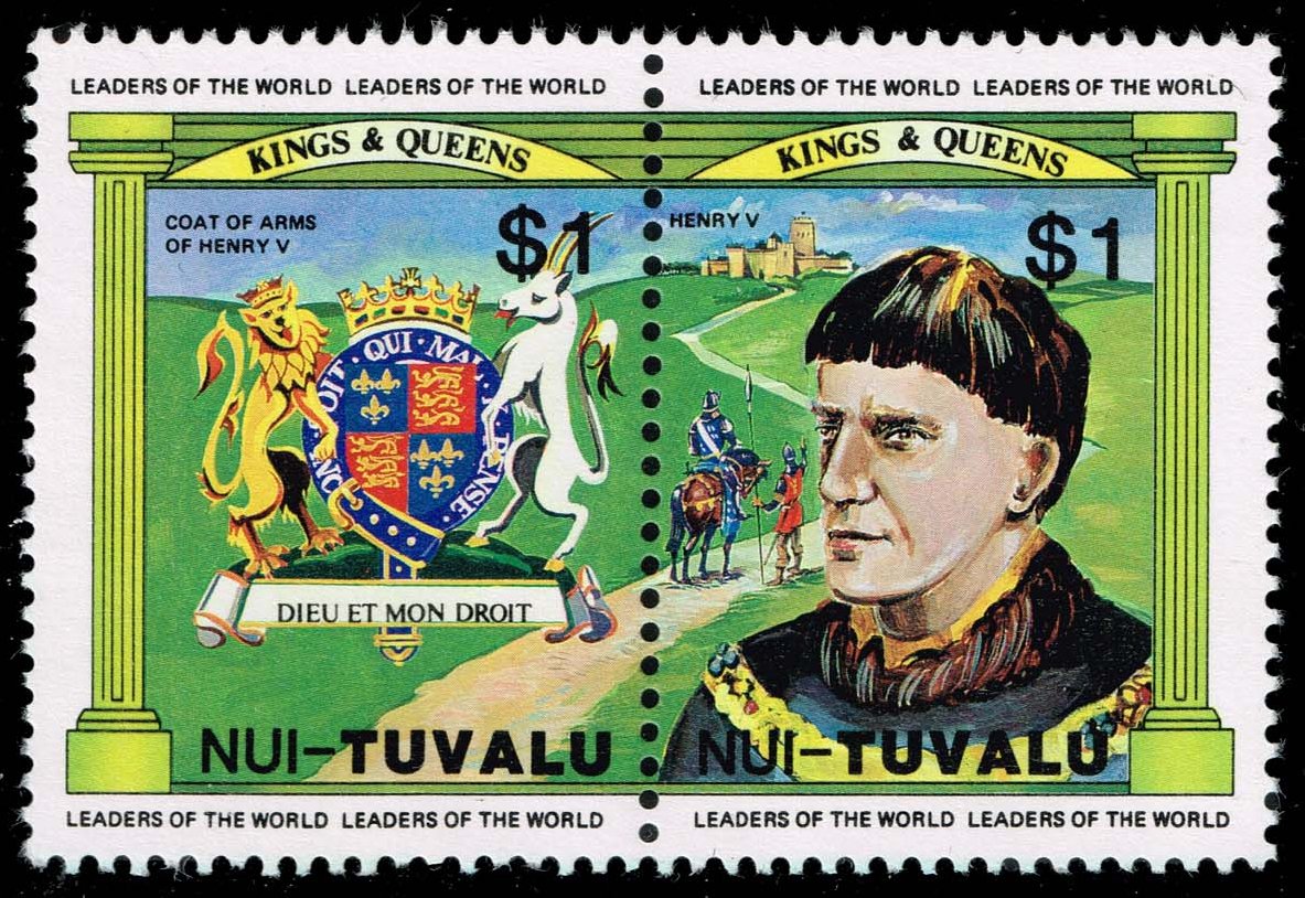 Tuvalu-Nui #30 King Henry V; MNH - Click Image to Close