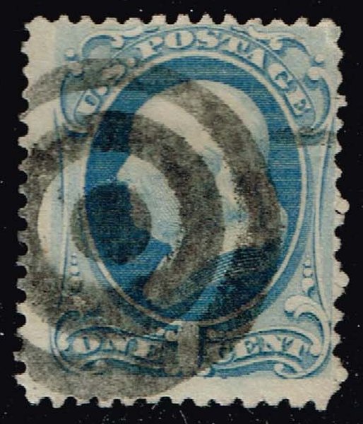 US #145 Benjamin Franklin; Used - Click Image to Close