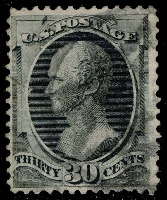 US #190 Alexander Hamilton; Used - Click Image to Close