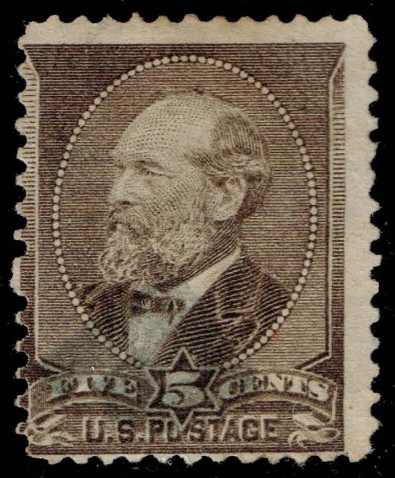 US #205 James A. Garfield; Used - Click Image to Close
