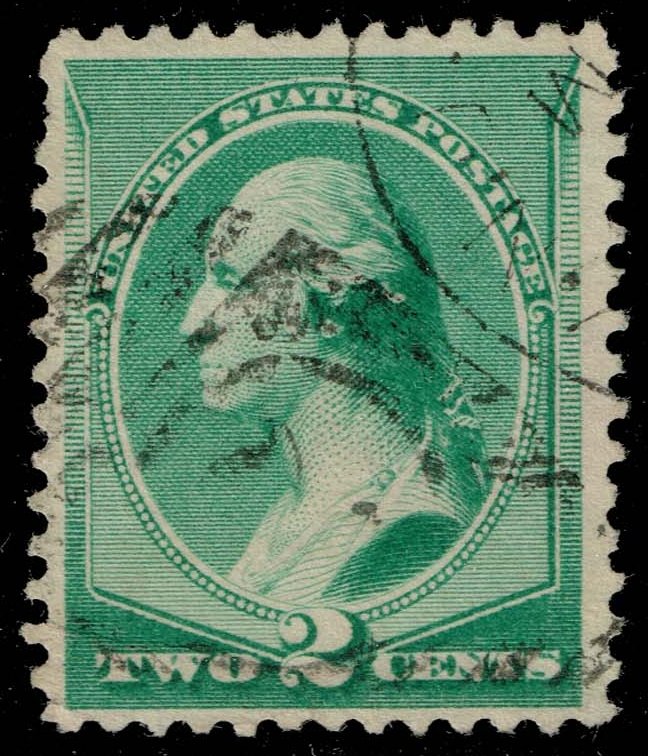 US #213 George Washington; Used - Click Image to Close