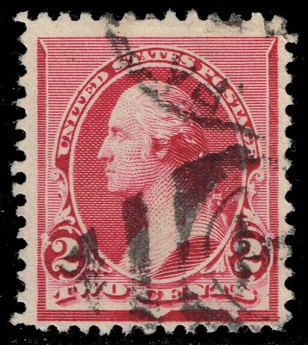 US #220 George Washington; Used - Click Image to Close