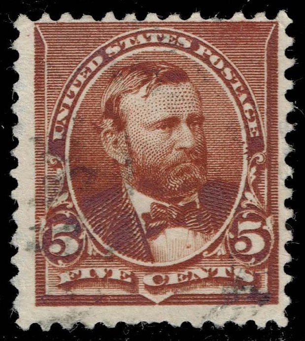 US #223 Ulysses S. Grant; Used - Click Image to Close
