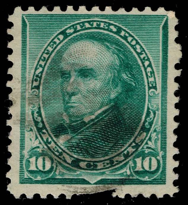 US #226 Daniel Webster; Used - Click Image to Close