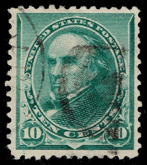 US #226 Daniel Webster; Used - Click Image to Close