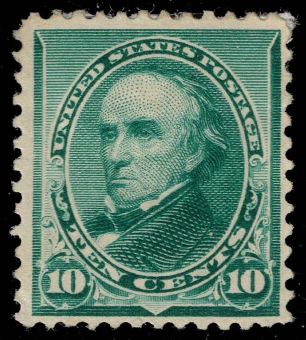 US #226 Daniel Webster; Unused - Click Image to Close