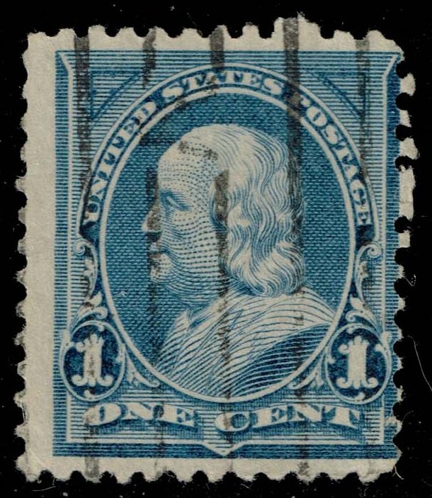 US #247 Benjamin Franklin; Used