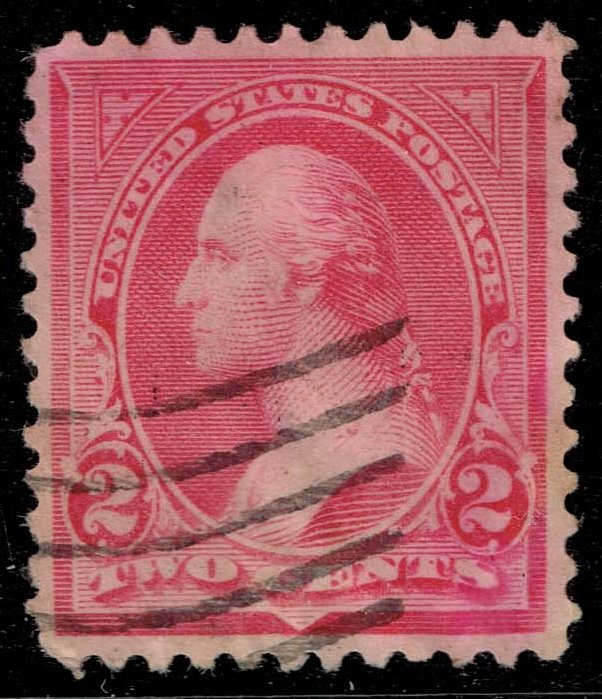 US #252 George Washington; Used - Click Image to Close