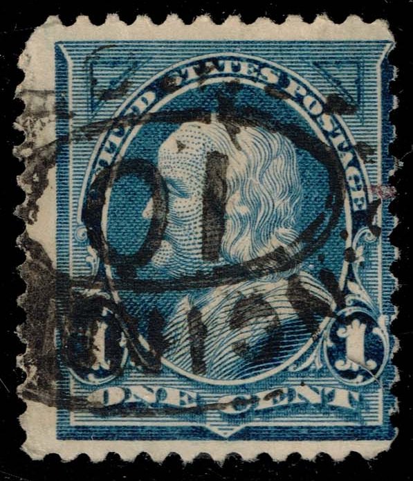 US #264 Benjamin Franklin; Used