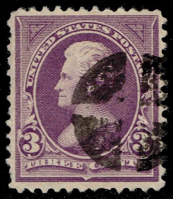 US #268 Andrew Jackson; Used