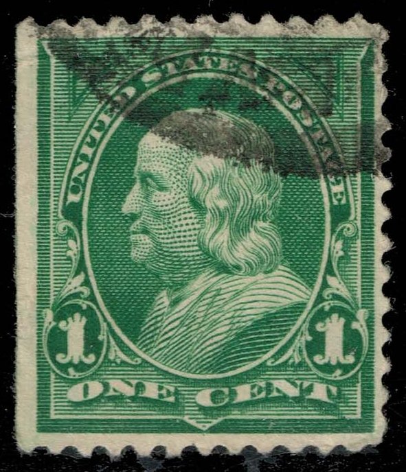 US #279 Benjamin Franklin; Used