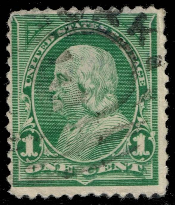 US #279 Benjamin Franklin; Used