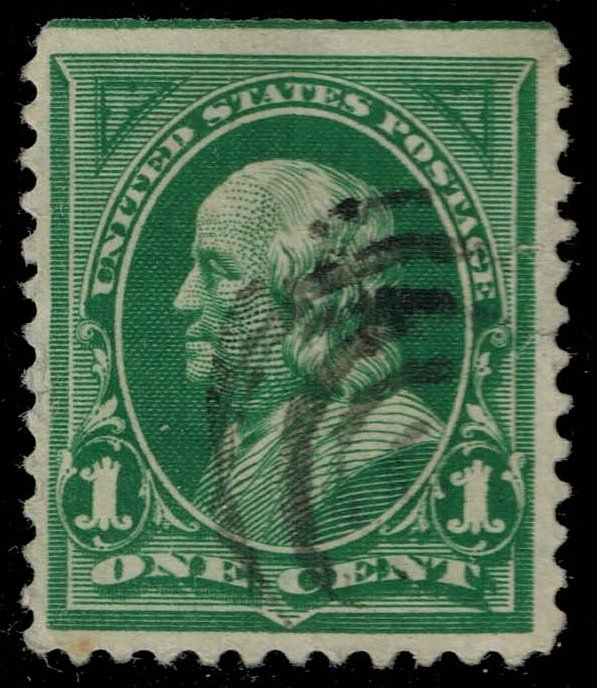 US #279 Benjamin Franklin; Used