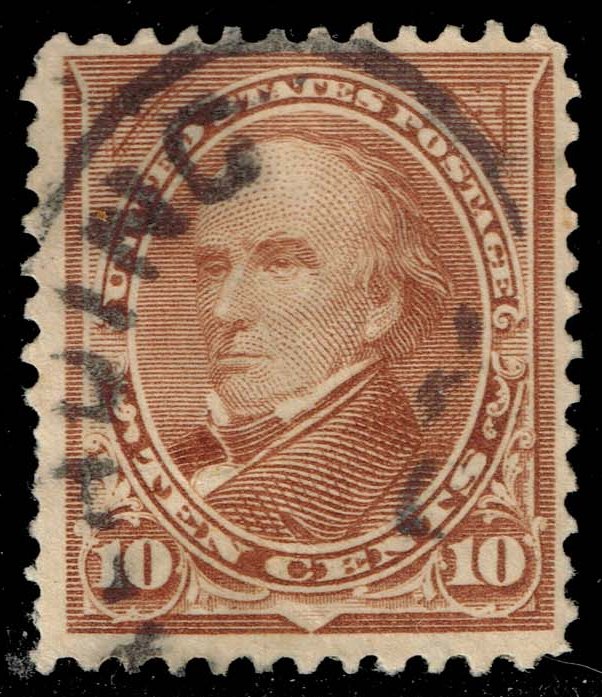US #282C Daniel Webster; Used
