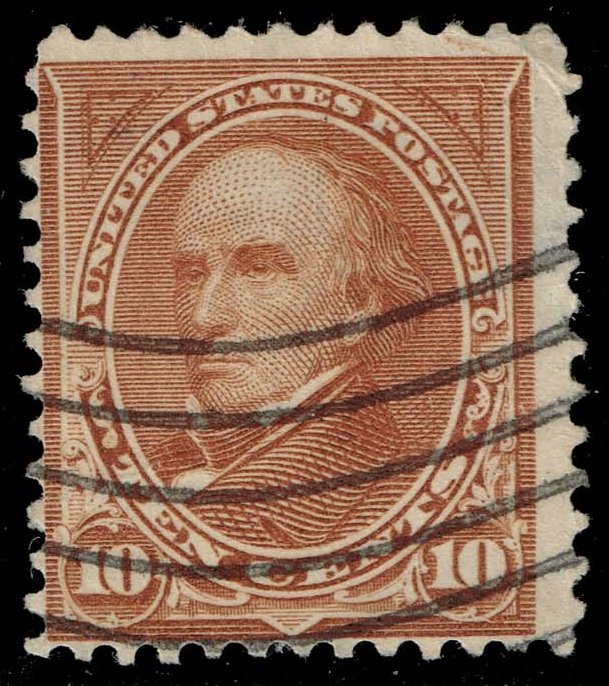 US #282C Daniel Webster; Used
