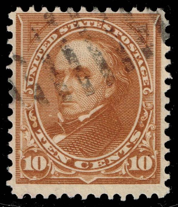 US #283 Daniel Webster; Used - Click Image to Close