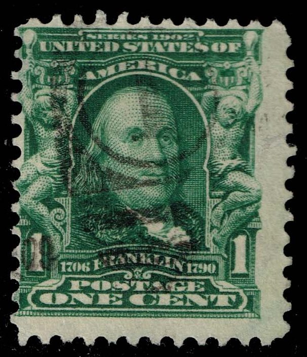 US #300 Benjamin Franklin; Used
