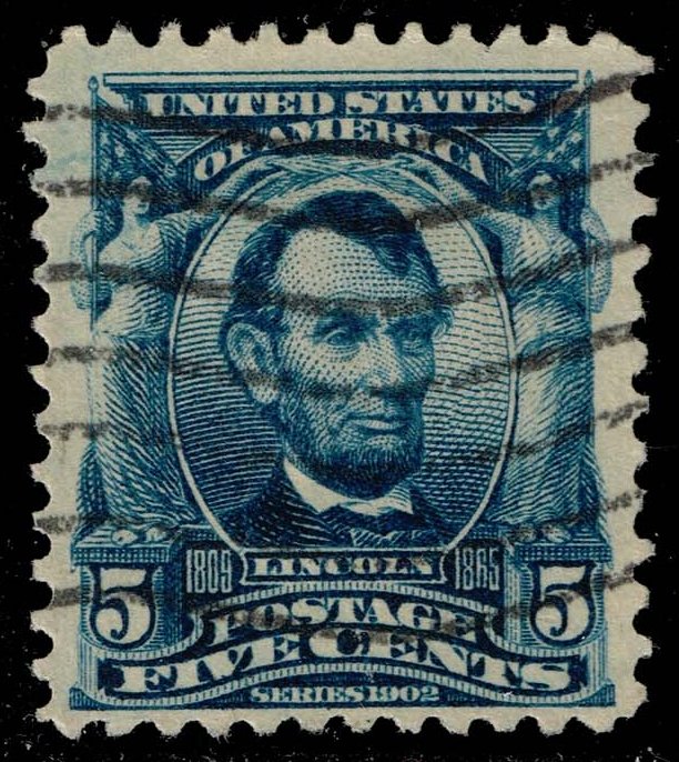 US #304 Abraham Lincoln; Used