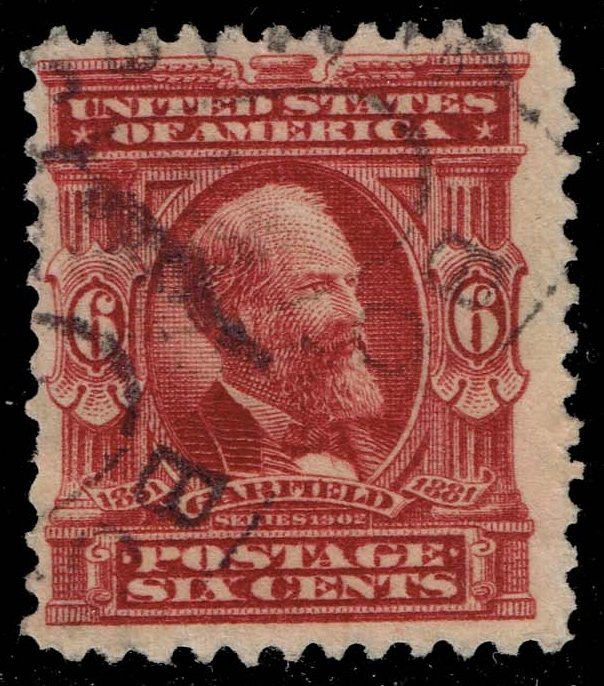 US #305 James A. Garfield; Used