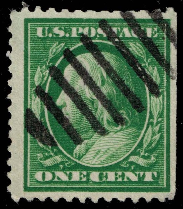 US #374 Benjamin Franklin; Used