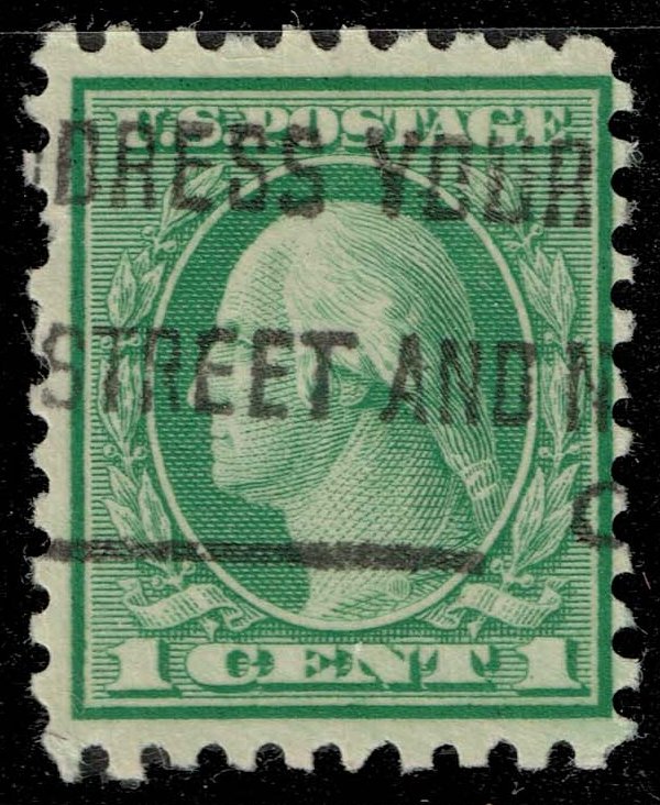 US #543 George Washington; Used