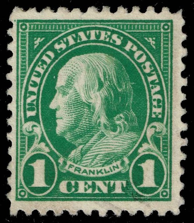 US #552 Benjamin Franklin; Used
