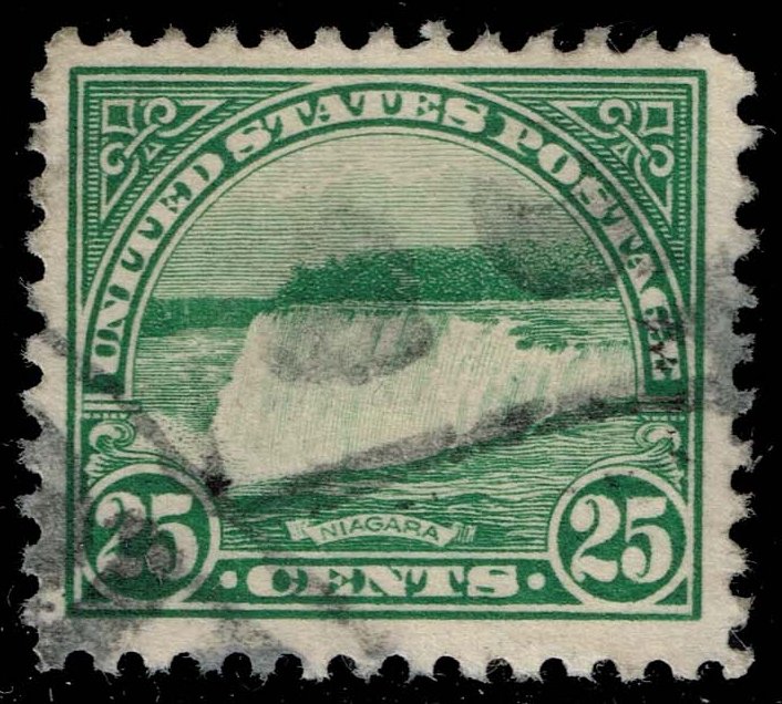US #568 Niagara Falls; Used