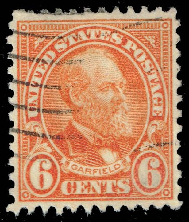 US #638 James A. Garfield; Used