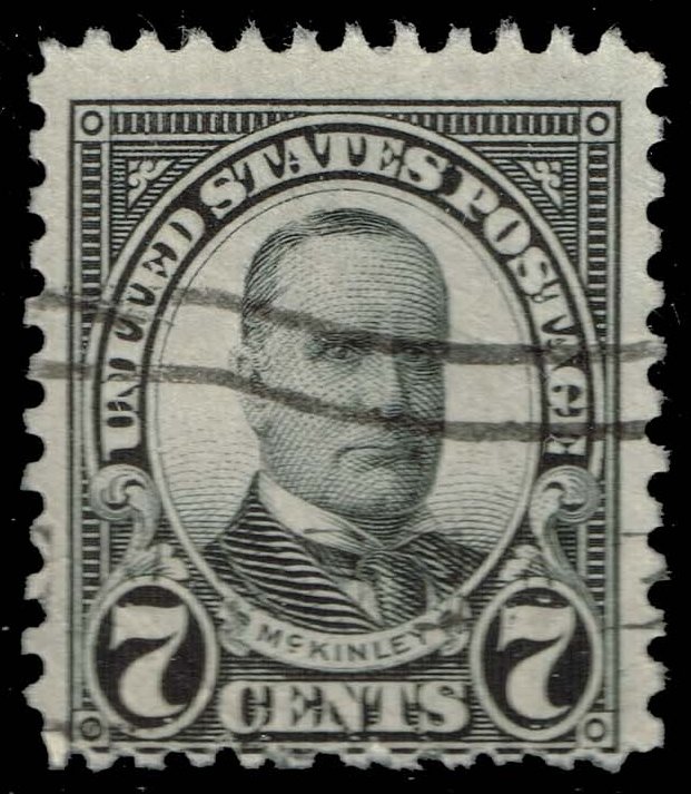 US #639 William McKinley; Used