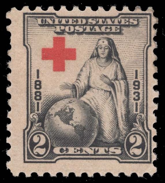 US #702 Red Cross; Unused