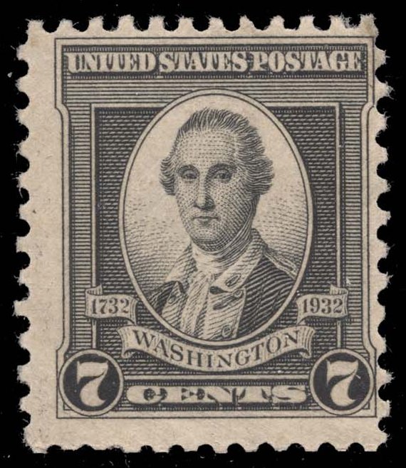 US #712 George Washington - by John Trumbull; Unused