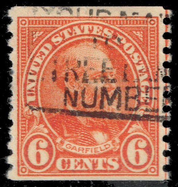US #723 James A. Garfield; Used - Click Image to Close