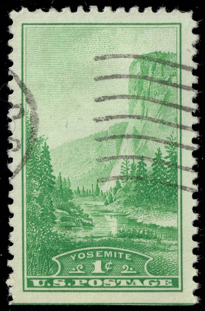 US #740 Yosemite; Used US #740 Yosemite; Used
