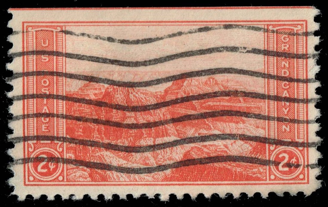 US #741 Grand Canyon; Used