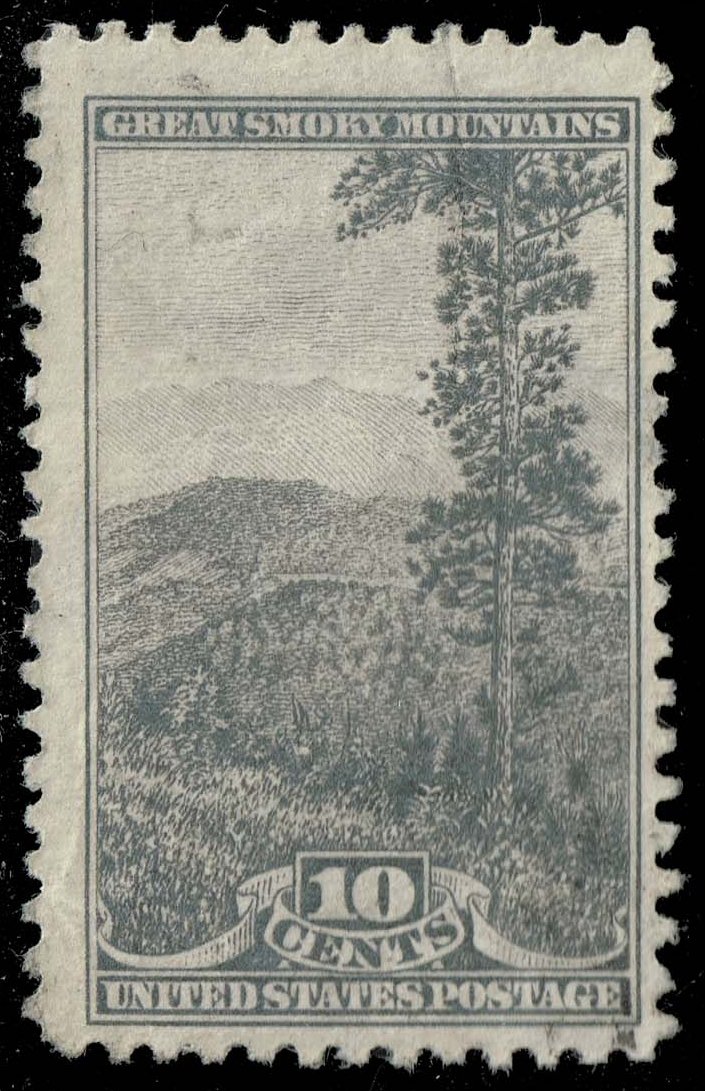 US #749 Great Smoky Mountains; Used