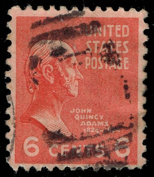 US #811 John Quincy Adams; Used