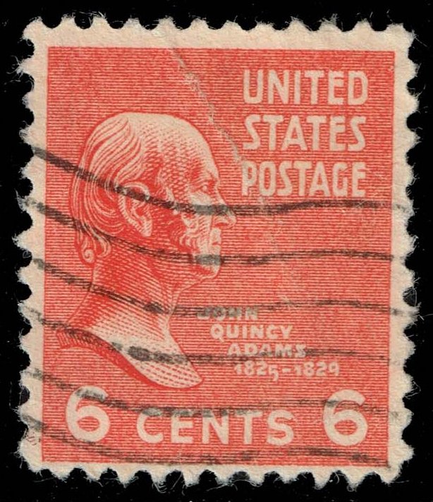 US #811 John Quincy Adams; Used
