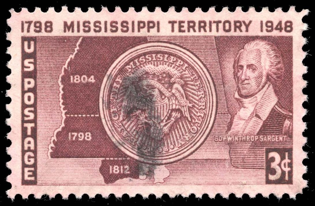 US #955 Mississippi Territory; Used