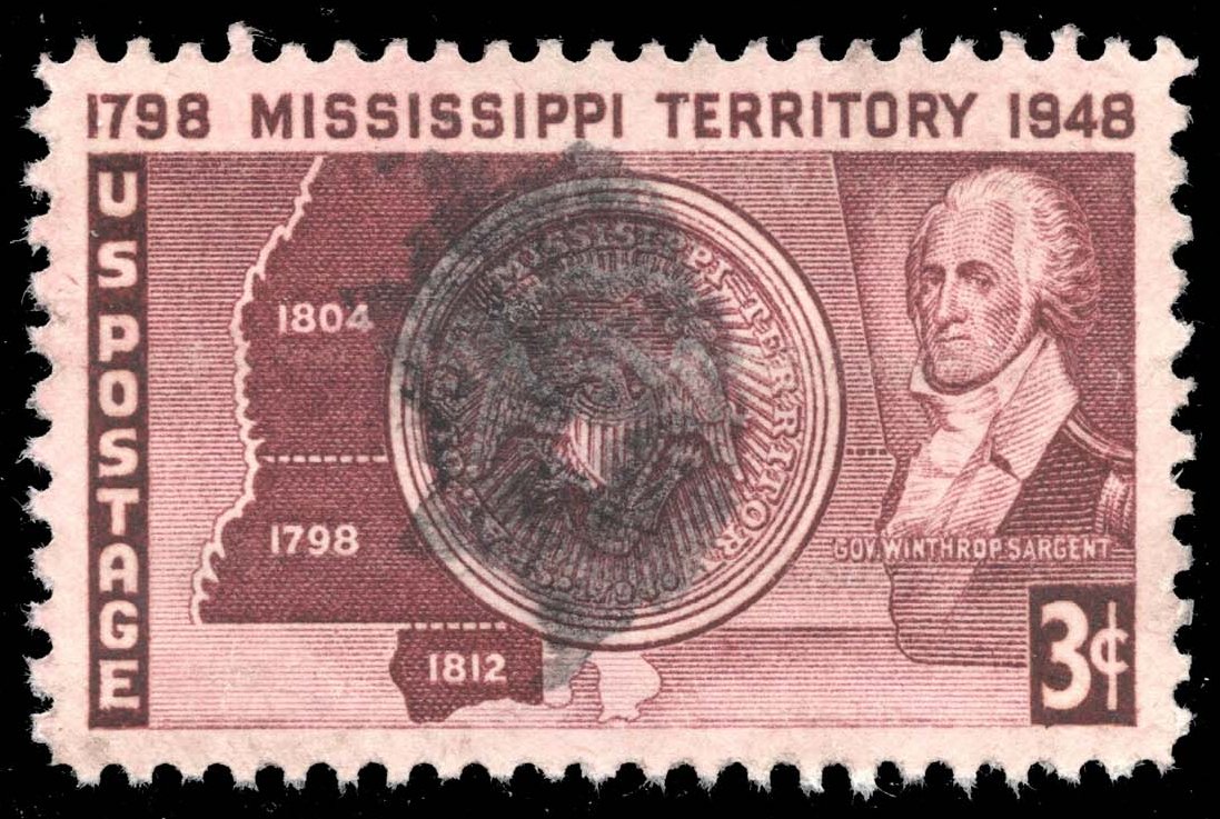 US #955 Mississippi Territory; Used