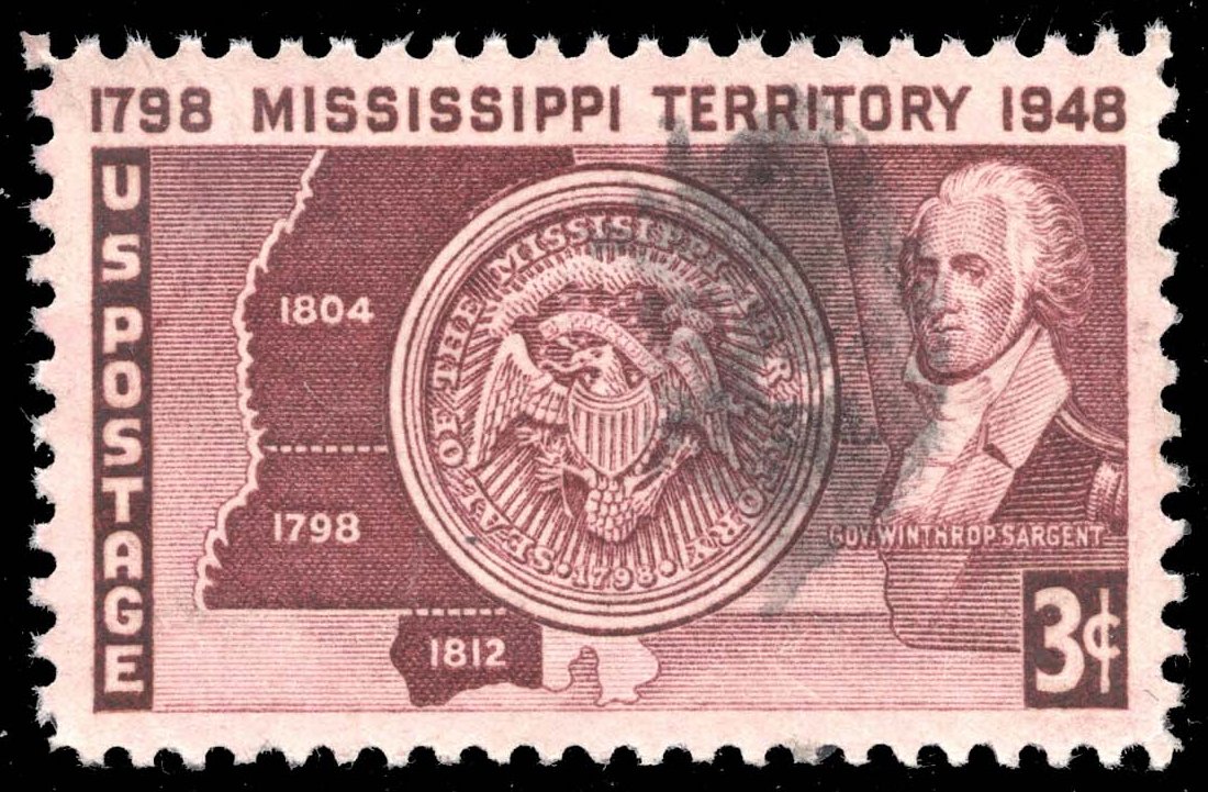 US #955 Mississippi Territory; Used