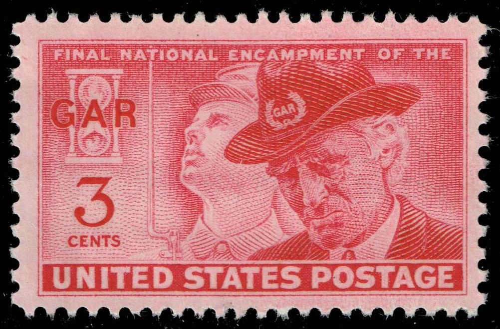 US #985 Union Soldier & G.A.R. Veteran of 1949; Used US #985 Union Soldier & G.A.R. Veteran of 1949; Used