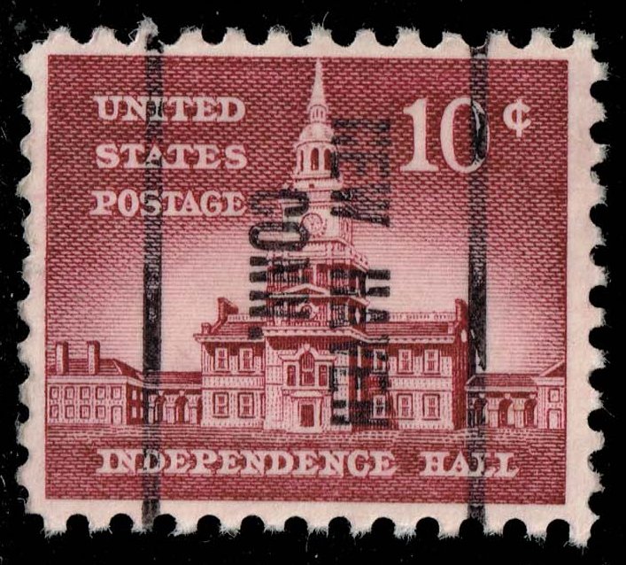 US #1044 Independence Hall; Precancel
