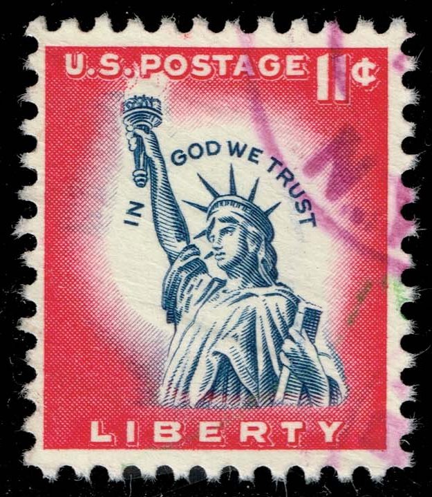 US #1044A Statue of Liberty; Used - Click Image to Close