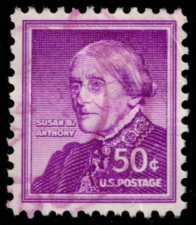 US #1051a Susan B. Anthony; Used Spacefiller