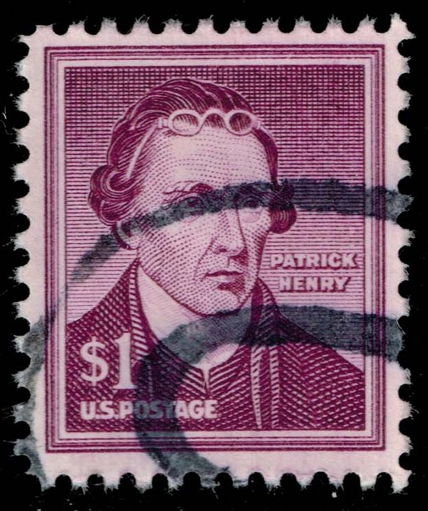 US #1052a Patrick Henry; Used - Click Image to Close